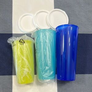 Tupperware Colorful Tumbler Set